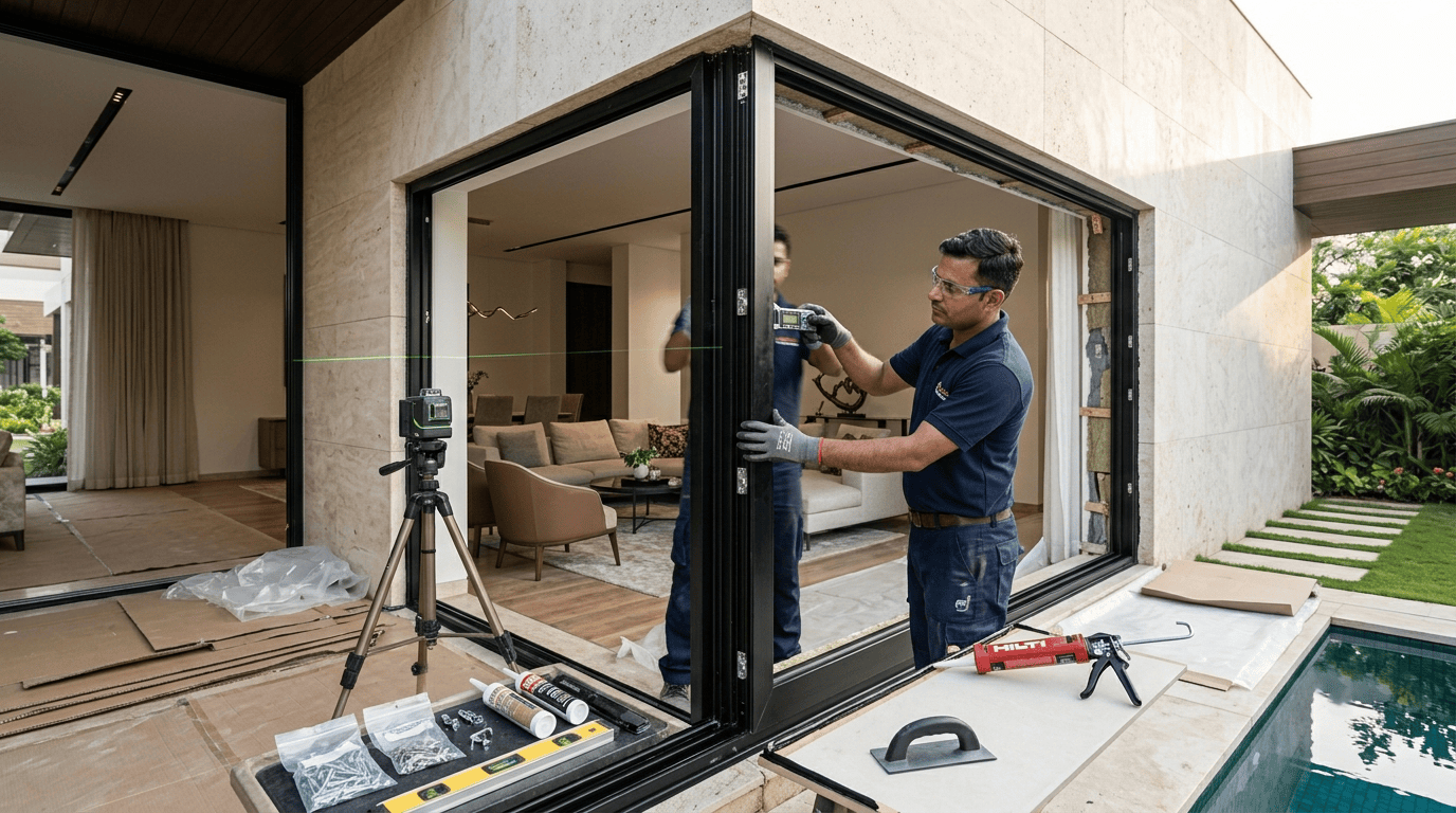 Alcove Infra aluminium and uPVC windows for modern homes